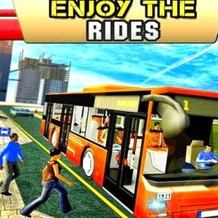 City Tour Bus Coach Driving Adventure