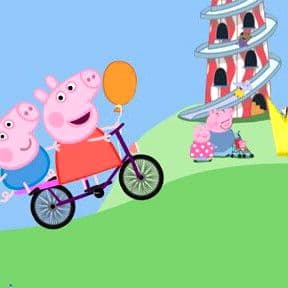 Peppa Rides A Bike