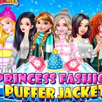 Princesses Fashion Puffer Jacket