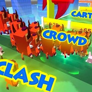 Cartoon Crowd Clash