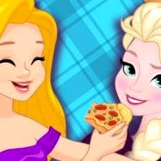 Princesses Pizza Party