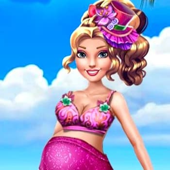 Pregnant Moms Exotic Holiday