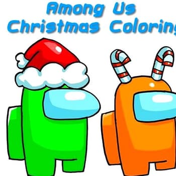 Among Us Christmas Coloring