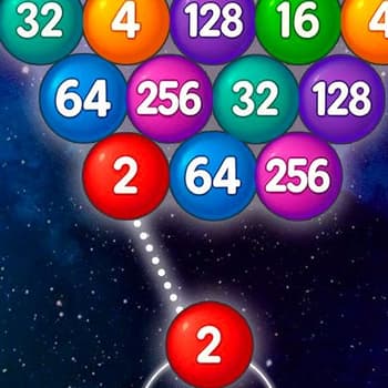 Number Bubble Shooter