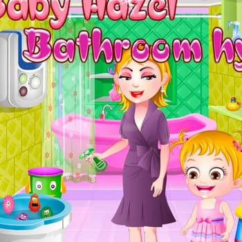 Baby Hazel Bathroom Hygiene