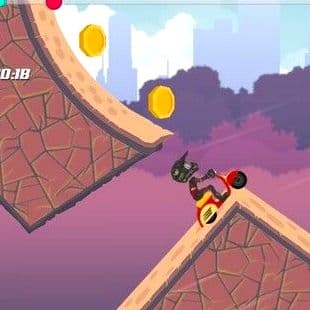 Uphill Motocross Race