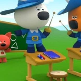 Mi-Mi-Bears Puzzle: Fun At School