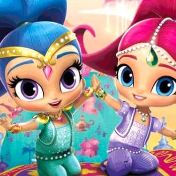 Shimmer And Shine Pencil Coloring