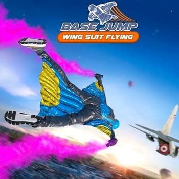 Base Jump Wingsuit Flying