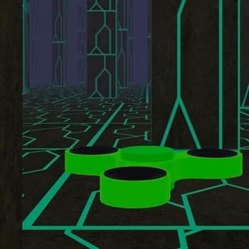 Fidget Spinner Scifi X Racer