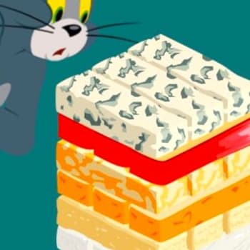 Tom And Jerry Leaning Tower Of Cheese-A