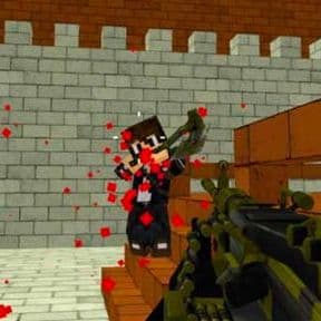 Blocky Combat Swat: Killing Zombies