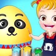 Baby Hazel Easter Fun