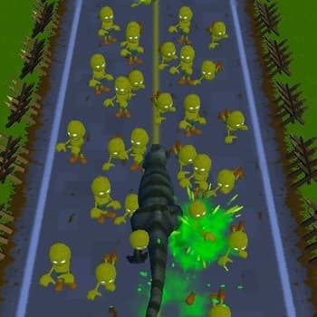 Dinosaur Vs Zombie