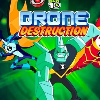 Ben 10 Drone Destruction