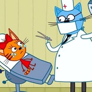 Three Cats: Dentist Adventure