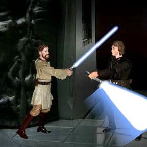 Jedi Vs. Jedi Blades Of Light