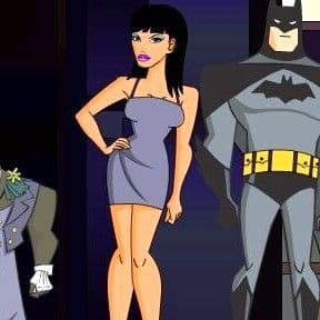 Batman Kissing 2