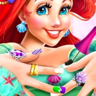 Mermaid Princess Nails Spa