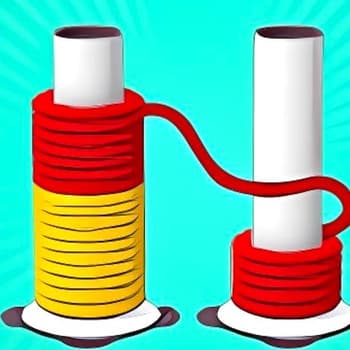 Rope Color Sort 3D