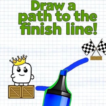Draw A Path To The Finish Line!