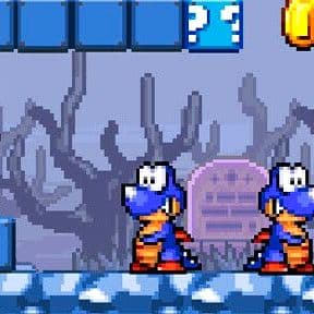 Super Mario Bros Star Scramble 2 Chost Island