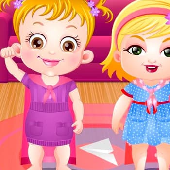 Baby Hazel Mischief Time