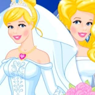 Now & Then Princess Wedding