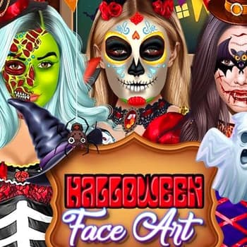 Halloween Face Art