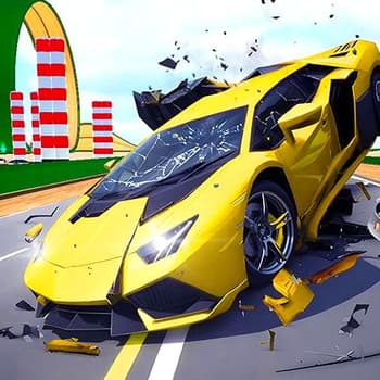 Hyper Cars Ramp Crash