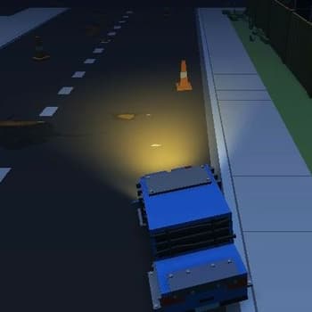 Blocky Zombie Highway