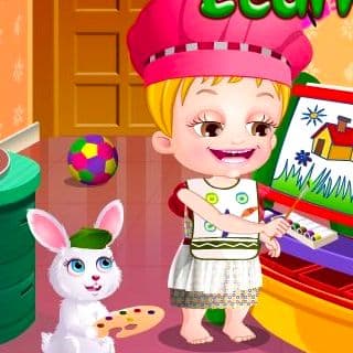 Baby Hazel Learns Colors