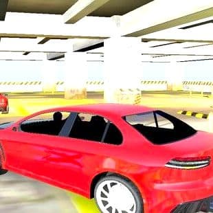 3D Underground Car Parking