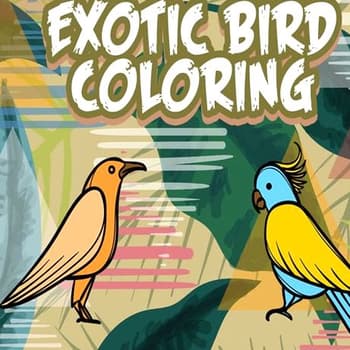 Exotic Birds Coloring