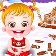 Baby Hazel Gingerbread House