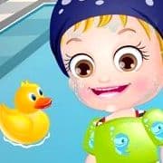 Baby Hazel Swimming Time