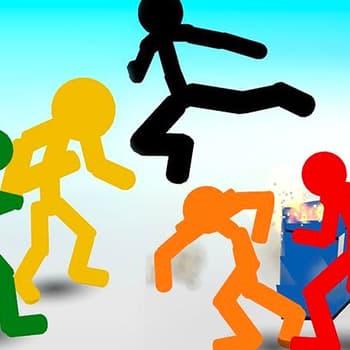 Stickman Street Fighting 3D