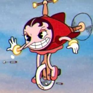 Cuphead Threatenin' Zeppelin (Hilda Berg)