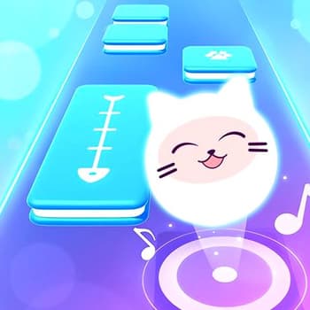 Music Cat! Piano Tiles Game 3D