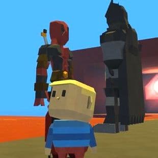 Kogama: Deadpool Vs Batman