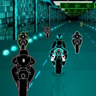 3D Neon Race 2