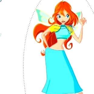 Winx Dress Up Bloom