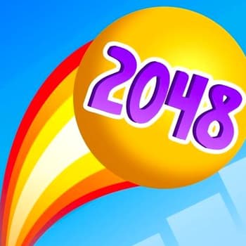 Rainbow Balls 2048