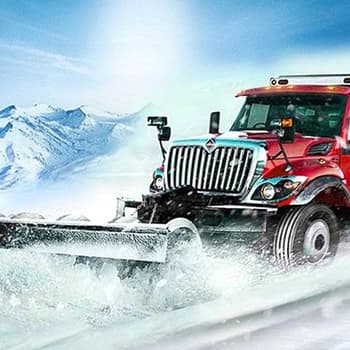 Snow Plow Truck