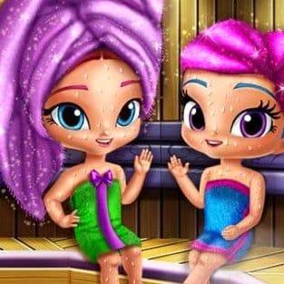 Glittery Genies Realife Sauna