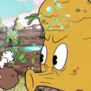 Cuphead The Root Pack Boss Fight