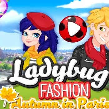Lady Bug Fashion Autumn In Paris