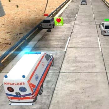 Ambulance Rescue Highway Race