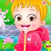 Baby Hazel First Rain