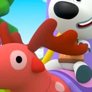 Mi-Mi-Bears Puzzle: Cloud On The Rides